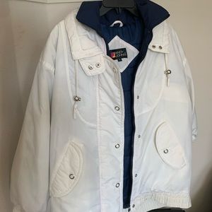 Vintage White Snow Jacket